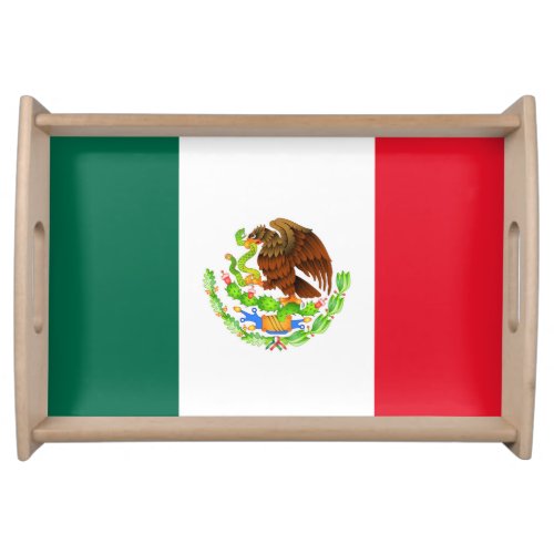 Mexican Flag Serving Tray