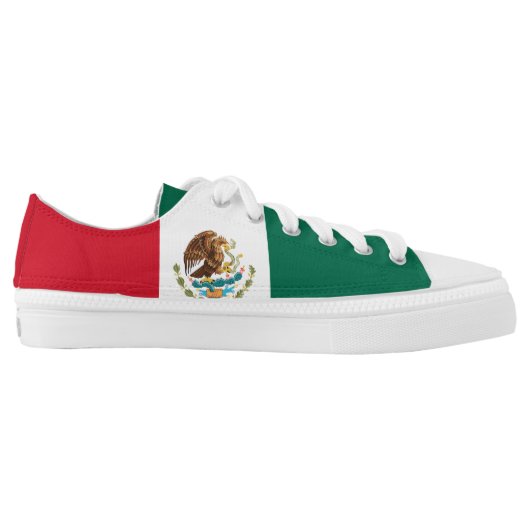 Mexican flag shoes (Left Shoe Inside)