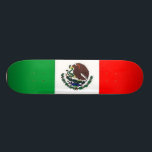 Mexican Flag Skateboard Deck<br><div class="desc">Mexican Skateboard.. Mexican Flag... </div>