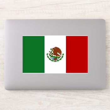 Mexican Flag Sticker by RiverJude at Zazzle