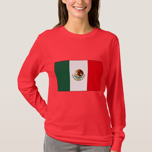 Mexican Flag T-shirts and Gifts (Front)