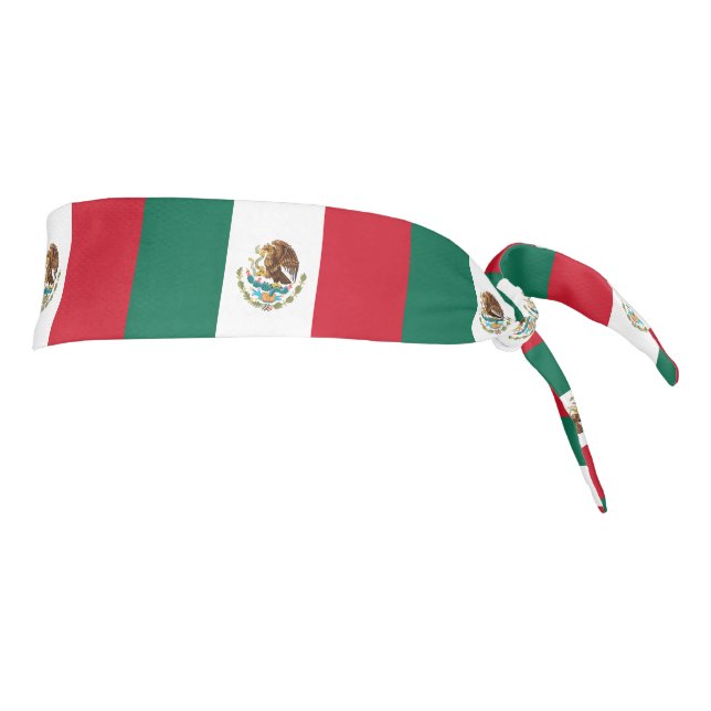 Mexican Flag Tie Headband (Rotate 90)