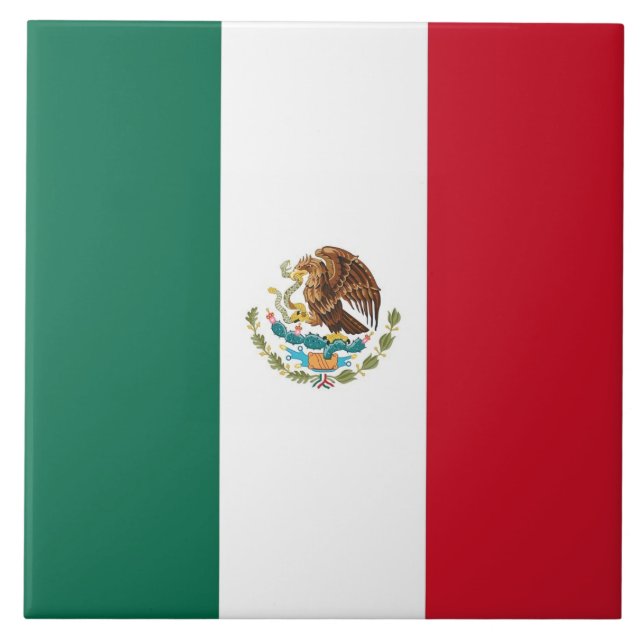 Mexican Flag Tile (Front)