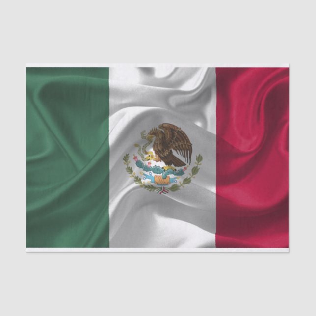Mexican Flag Tissue Paper (Front)