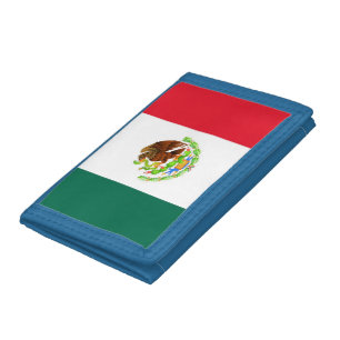 Mexican Flag Tri-fold Wallet