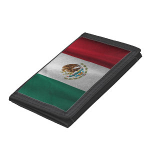 Mexican Flag Trifold Wallet