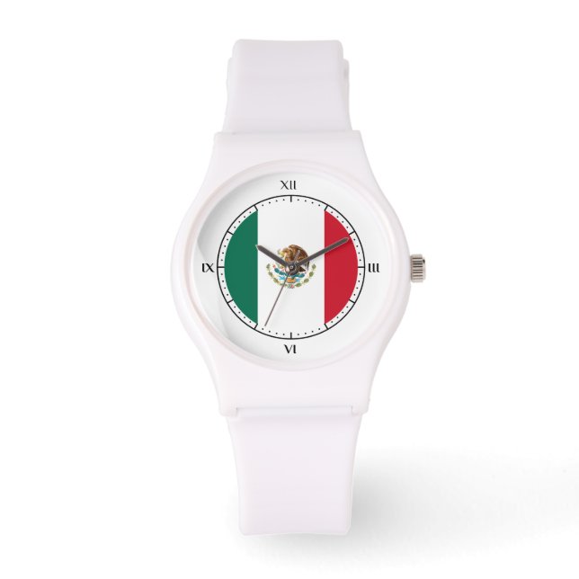 Mexican flag watch (Front)