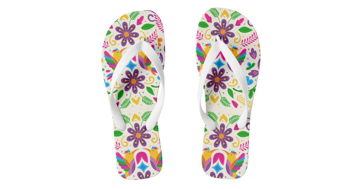 mexican leather flip flops