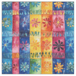 Mexican Floral Pattern-Seamless Papel Picado Fabric