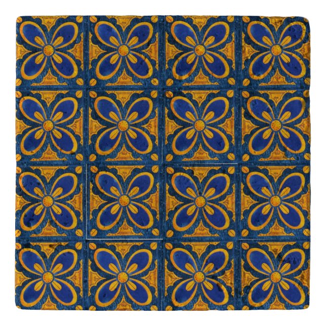Mexican Floral Trivet (Front)