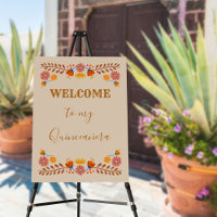 Mexican Floral Western Typography Editable Welcome
