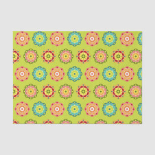 Mexican Flowers Cinco de Mayo Celebration Tissue Paper