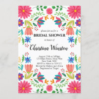 Mexican Flowers Floral Bridal Fiesta