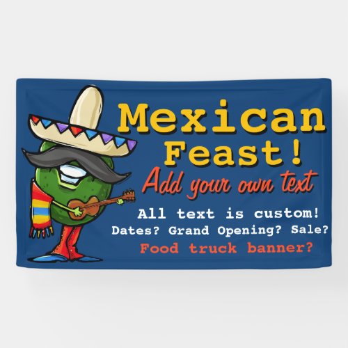 Mexican FoodAvocadoGuacamolePromotional banner