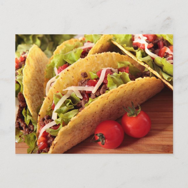 Mexican Food postcard (Front)