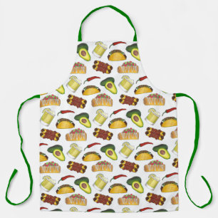 Mexican Food Taco Margarita Enchiladas Avocado Apron