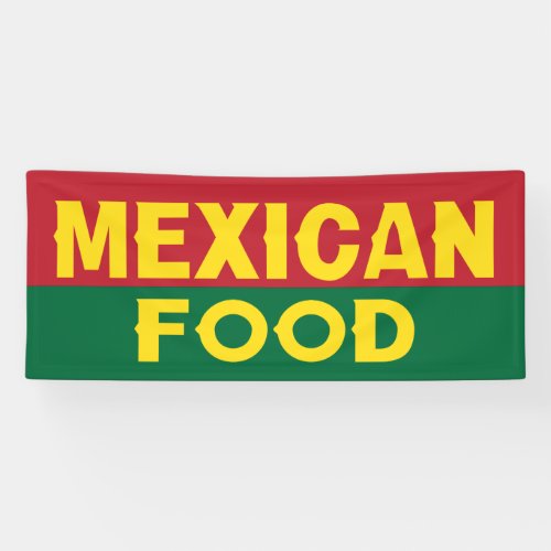 Mexican Food truck or festival Banner