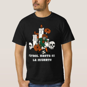 Mexican Football Skull T-Shirt