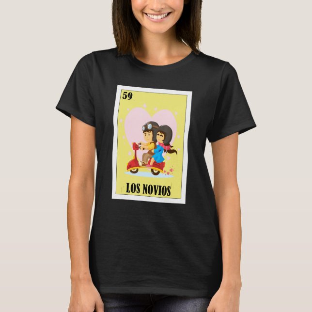   Mexican for Couples   Los Novios T-Shirt (Front)