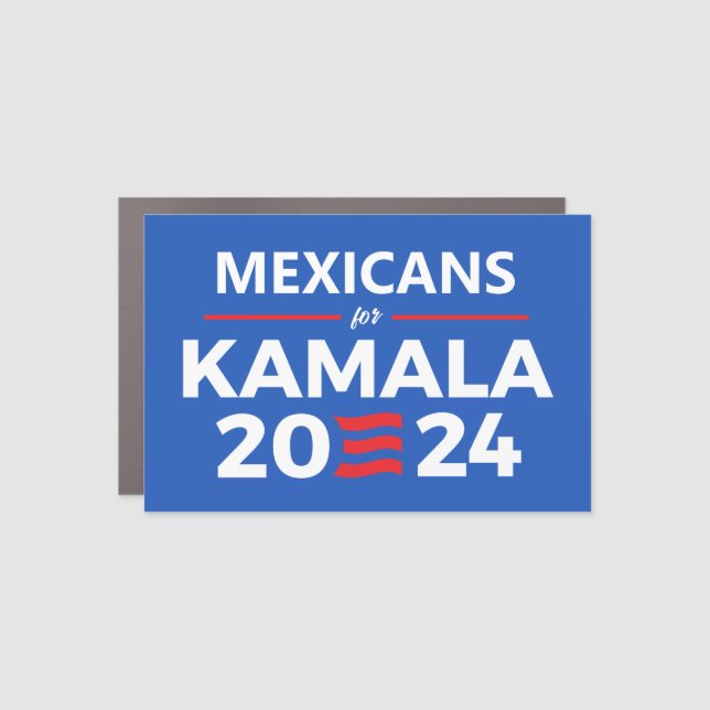 Mexican for Kamala Harris Car Magnet (Front)