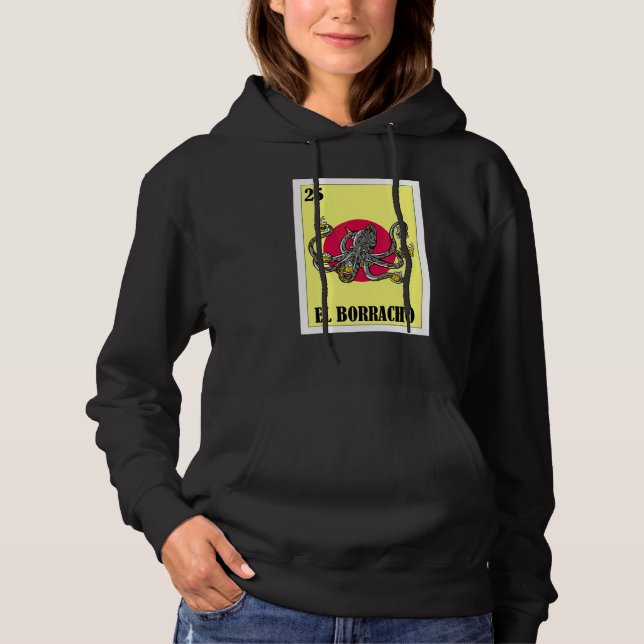 Mexican for Parties  El Octopus Hoodie (Front)