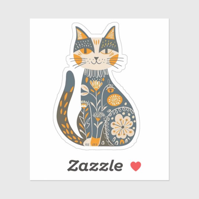 Mexican Gatita, Sticker (Sheet)