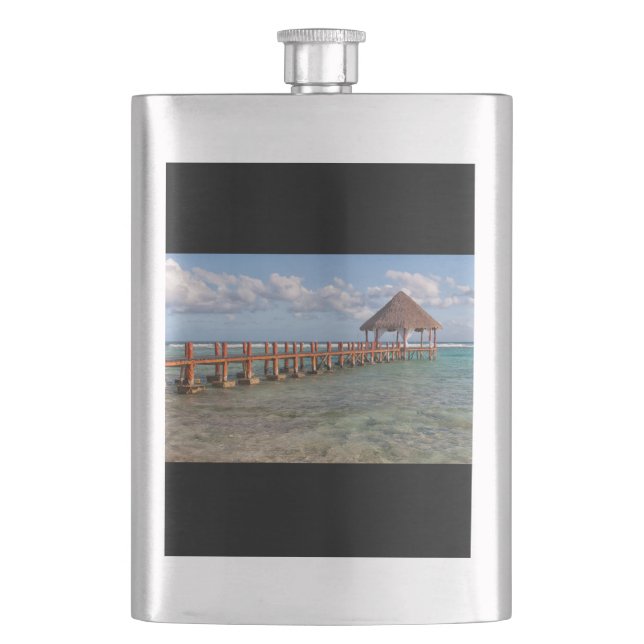 Mexican gazebo flask (Front)