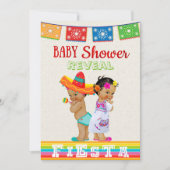 Mexican Gender Reveal Baby Shower Invitation (Front)