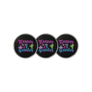Mexican Gender Reveal Cinco de Mayo Baby Shower  Golf Ball Marker