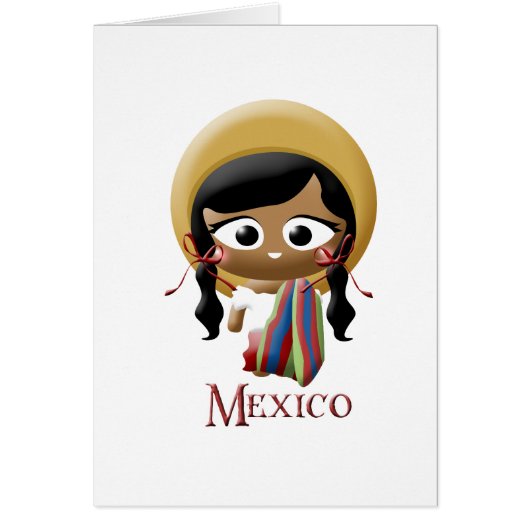 Mexican Girl Cards (Front)