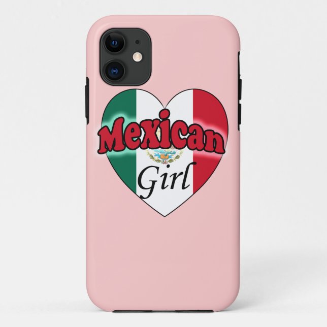 Mexican Girl Case-Mate iPhone Case (Back)