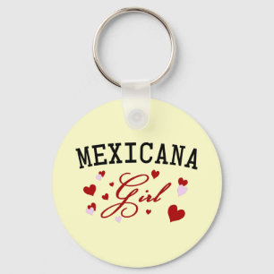 Mexican Girl Keychain