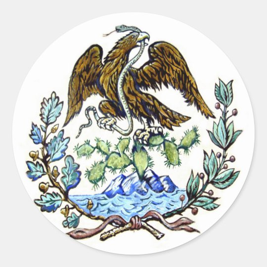 Mexican Golden Eagle Sticker