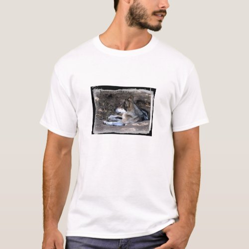 Mexican Gray Wolf T_shirt