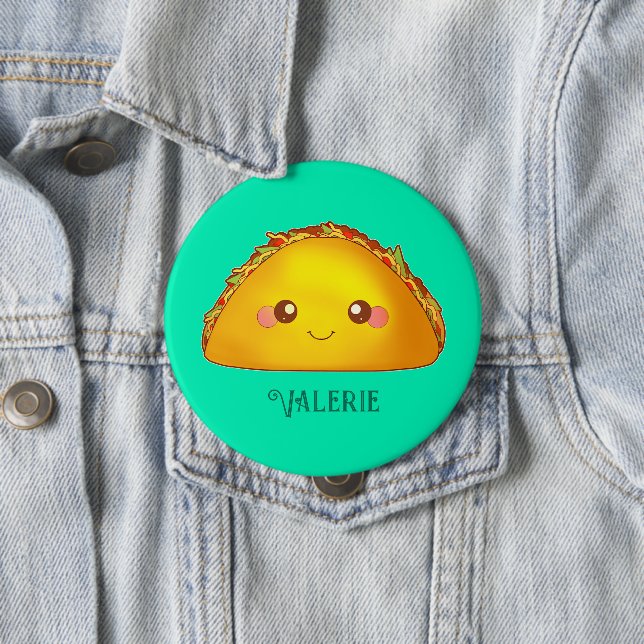  Mexican Ground Beef Hard Shell Taco Button (In Situ)