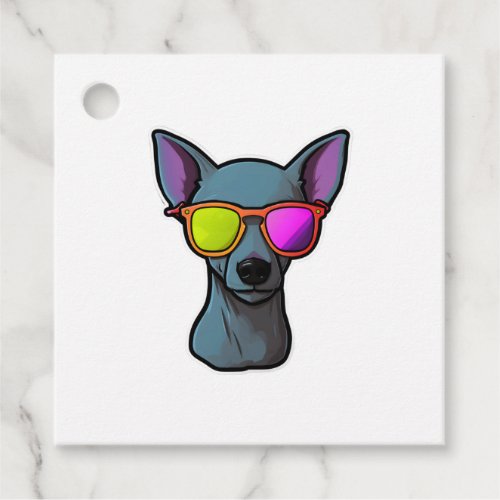 Mexican Hairless in Cool Sunglasses Classic T_Shir Favor Tags