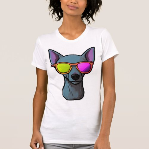Mexican Hairless in Cool Sunglasses Classic T_Shir T_Shirt