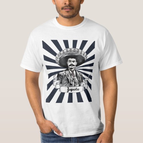 Mexican Hero Emiliano Zapata T_Shirt