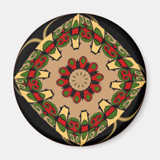 Mexican Hex Sign Magnet