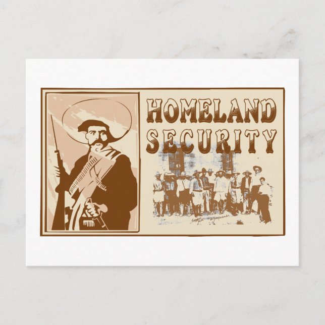 Mexican Homeland Security Postcard (Front)