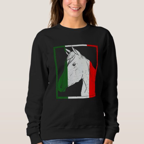 Mexican Horse Flag For The Day Of The Dead Sweatshirt