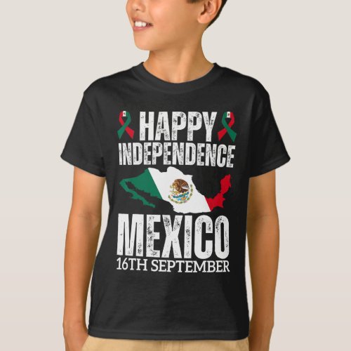 Mexican Independence Day Est 16th September Mexico T_Shirt