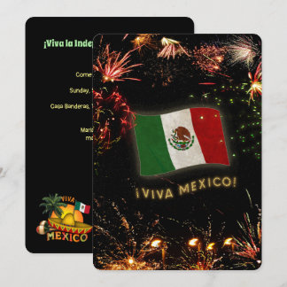 Mexican Independence Day Invitation
