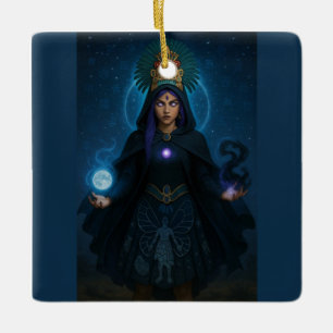 Mexican Indigenous Goddess Tlazolteotl Ornament