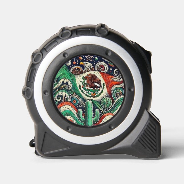 Mexican-Inspired Tape Measure (Front)