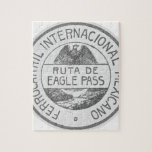 Mexican International Railroad 1897 Logo Vintage Jigsaw Puzzle Mexican International Railroad 1897 Logo Vintage Jigsaw Puzzle