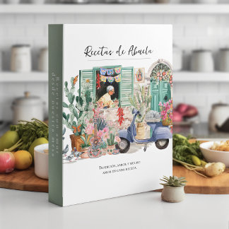 Mexican Kitchen | Recetas de Abuela 3 Ring Binder