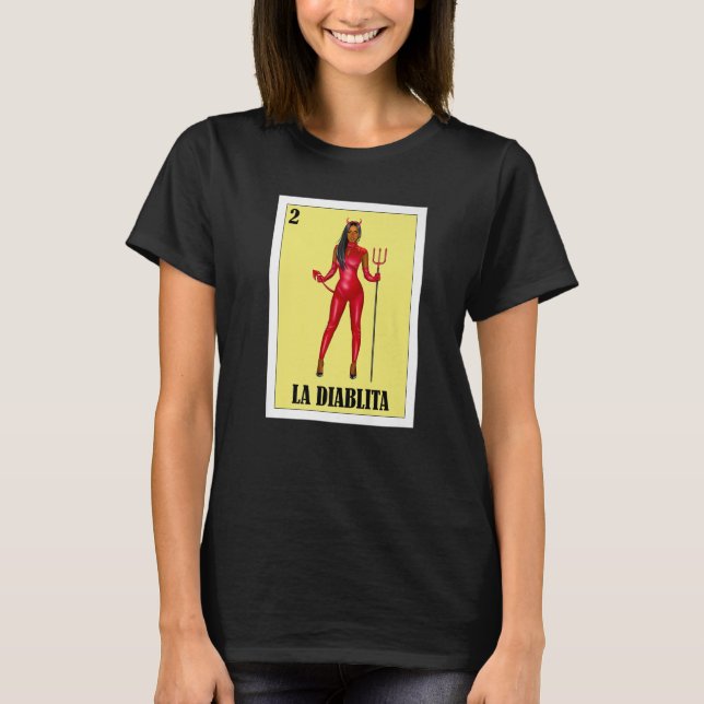 Mexican  La Diablita T-Shirt (Front)