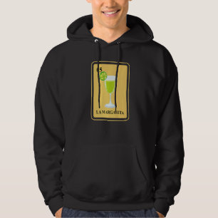 Mexican La Margarita Traditional Cocktail Drink Hoodie