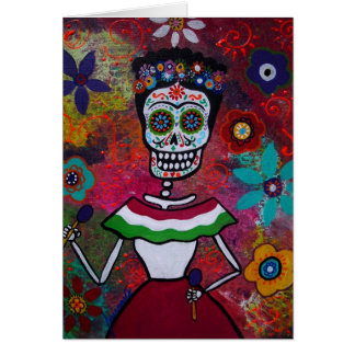 MEXICAN LADY CARD